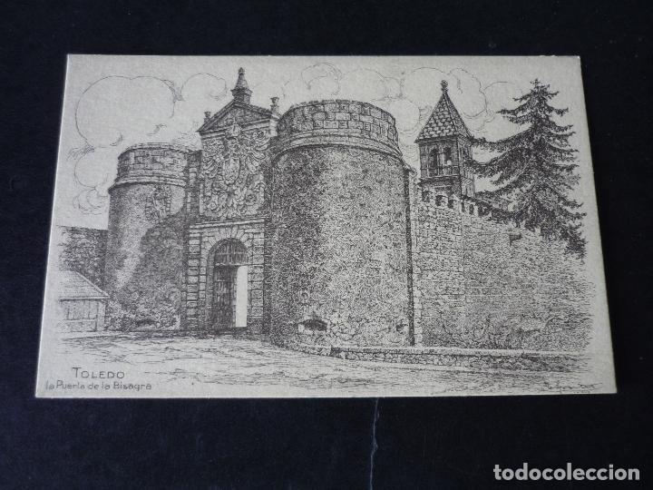 Postales: TOLEDO PUERTA DE BISAGRA - Foto 1