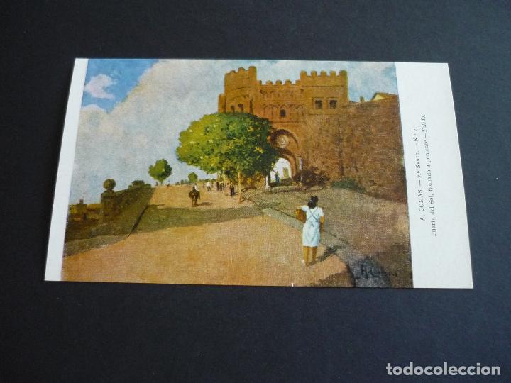 Postales: TOLED PUERTA DE SOL POSTAL COMAS ILUSTRADOR - Foto 1