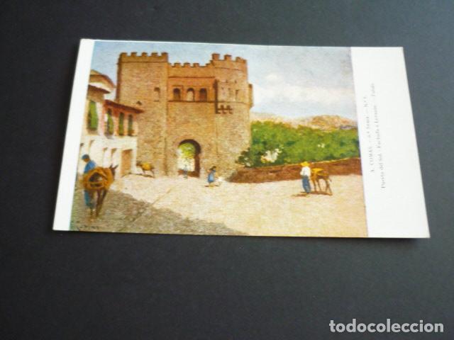 Postales: TOLEDO PUERTA DEL SOL A. COMAS ILUSTRADOR POSTAL - Foto 1