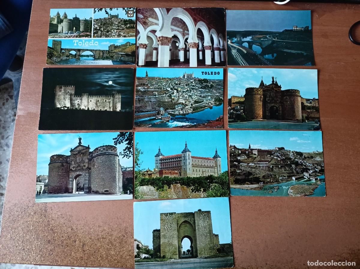 Postales: Lote 22 postales de Toledo - Foto 1