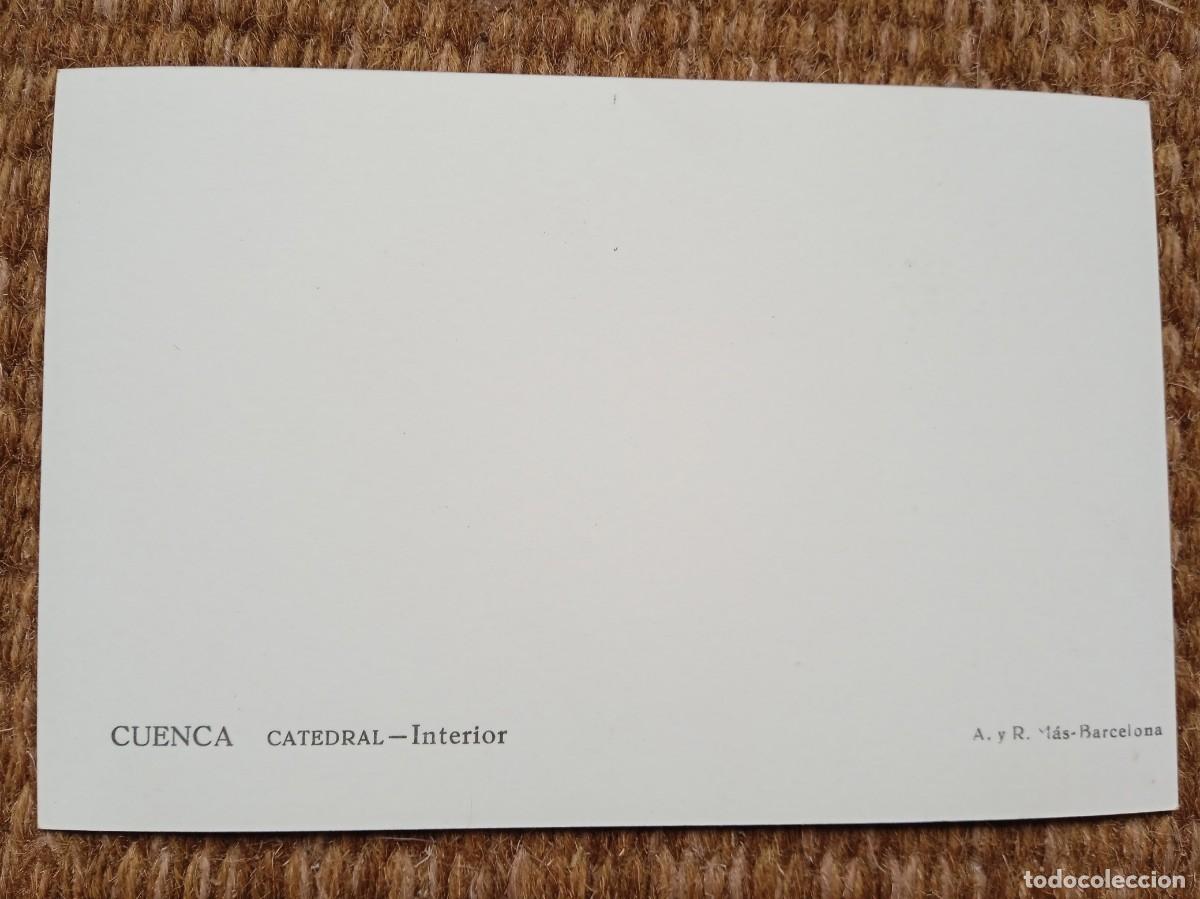 Postales: CUENCA - CATEDRAL - ED. A. Y R. MAS - Foto 2