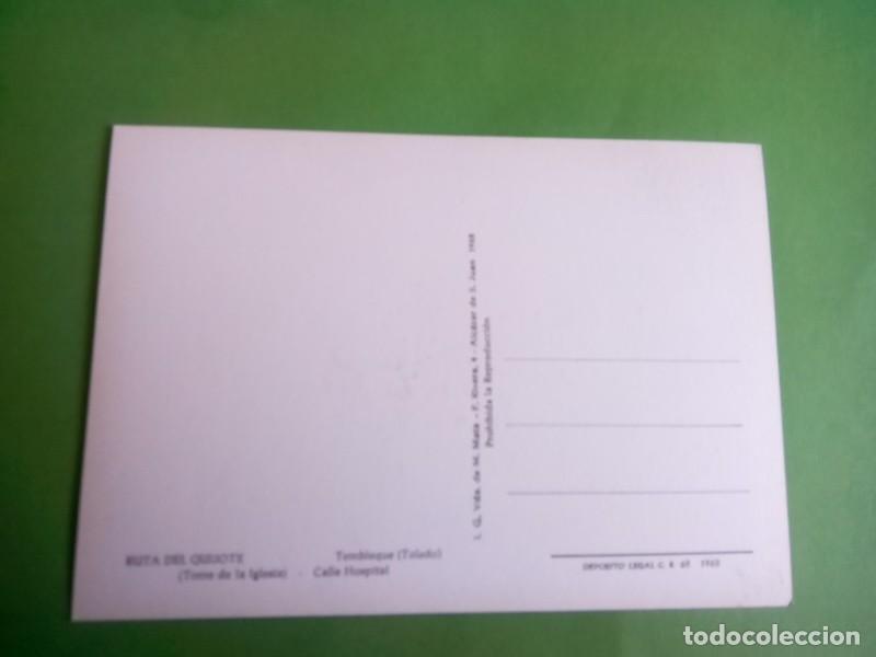 Postales: TEMBLEQUE , POSTAL ANTIGUA - Foto 3