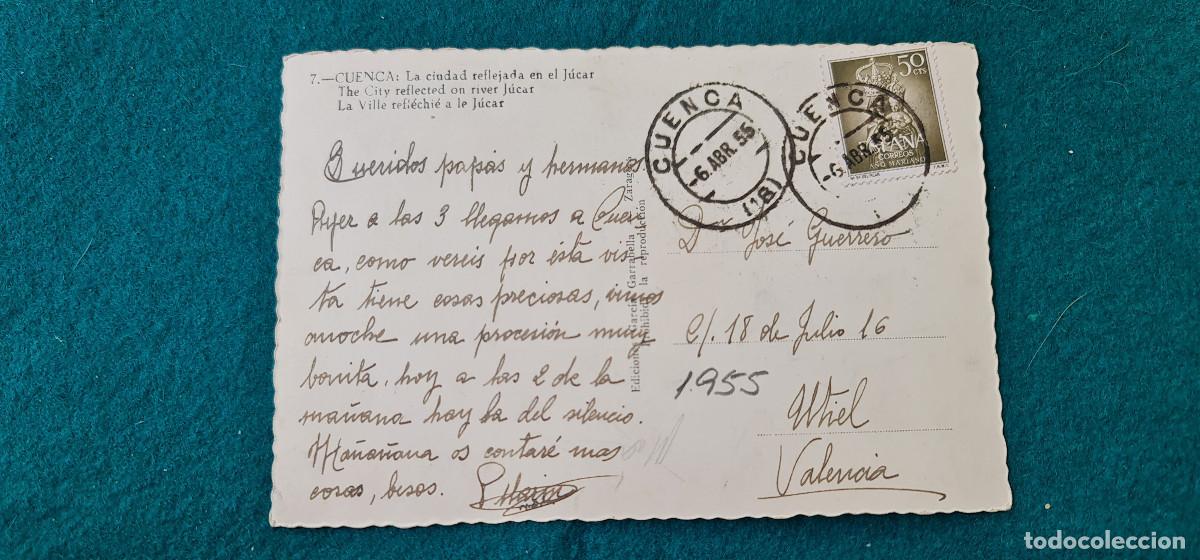 Postales: POSTAL CUENCA (1955) LA CIUDAD - Foto 2
