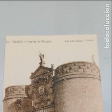 Postales: POSTAL DE TOLEDO. PUERTA DE BISAGRA Nº 38 LINARES FOTOGRAFO. 1900, S/C