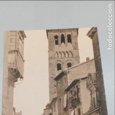 Postales: TARJETA POSTAL DE TOLEDO. CALLE Y TORRE DE SANTO TOME Nº 41 LINARES FOTOGRAFO. 1900, S/C