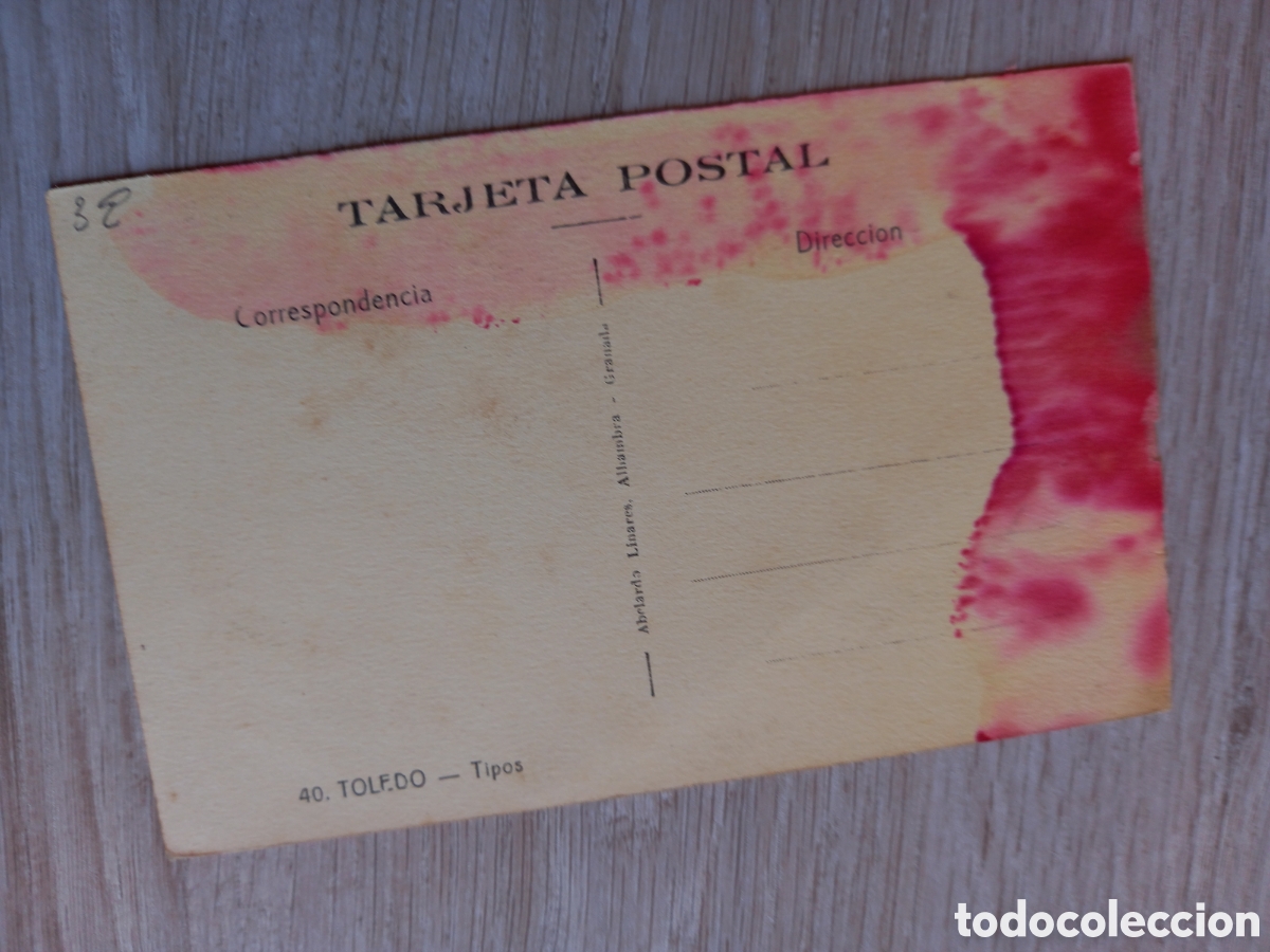 Postales: ANTIGUO POSTAL TOLEDO - Foto 2