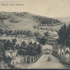 Postales: BALNEARIO DE TRILLO (GUADALAJARA) - VISTA GENERAL - HAUSER Y MENET, MADRID