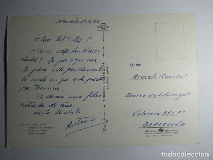 Postales: Albacete - Rinc&oacute;n del Parque - Foto 2