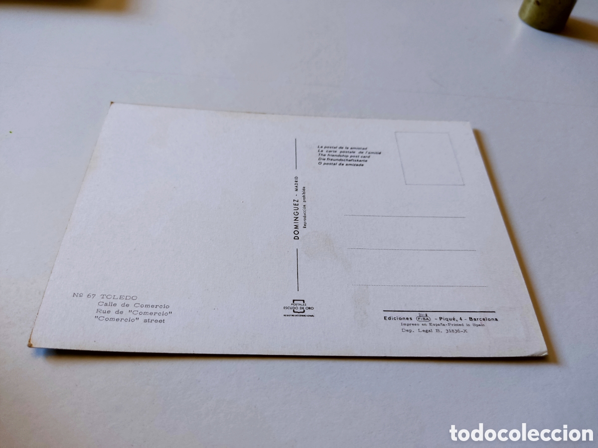 Postales: Postal Toledo - Foto 2