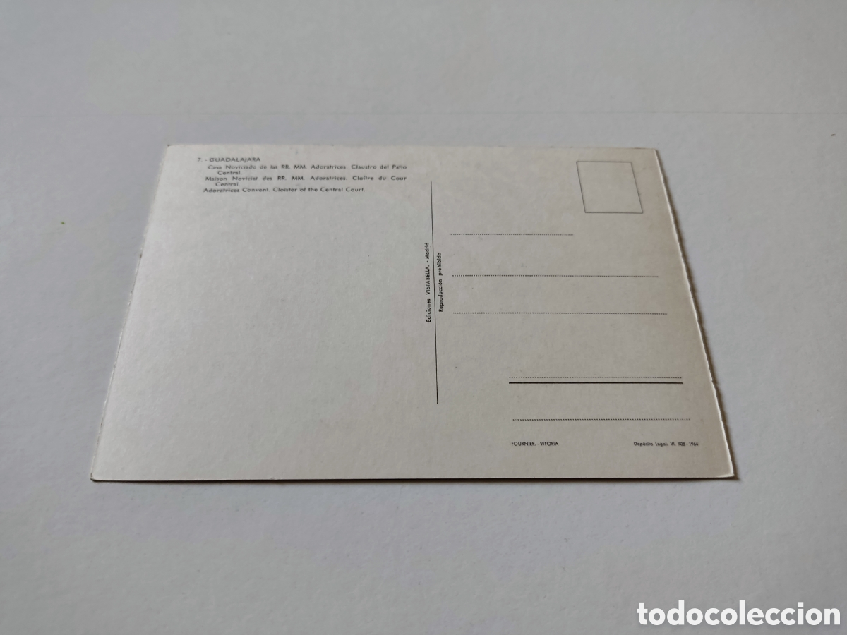 Postales: Postal Guadalajara claustro - Foto 2