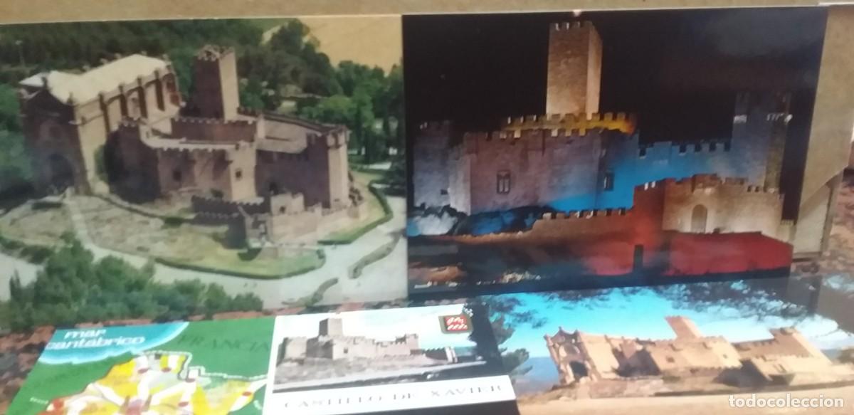 Postales: CASTILLO DE JAVIER - LOTE DE 4 POSTALES - Foto 1