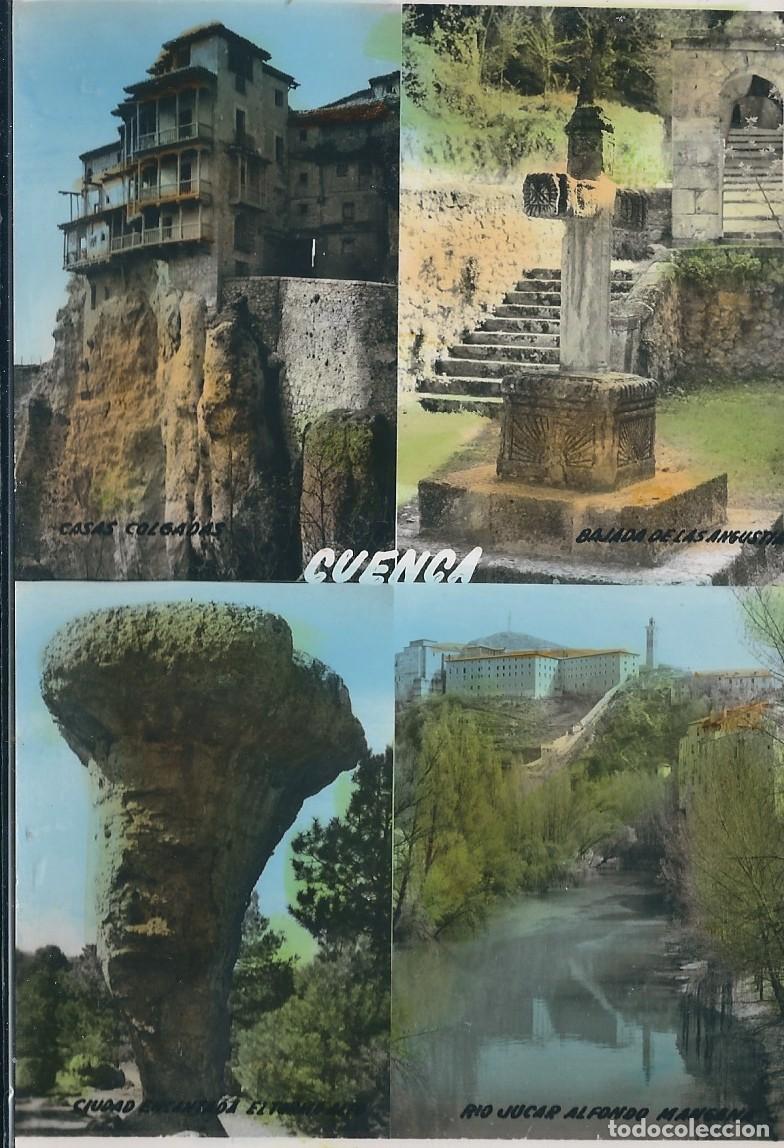 Postales: CUENCA - 4 VISTAS VARIAS - EDICIONES SICILIA - Foto 1