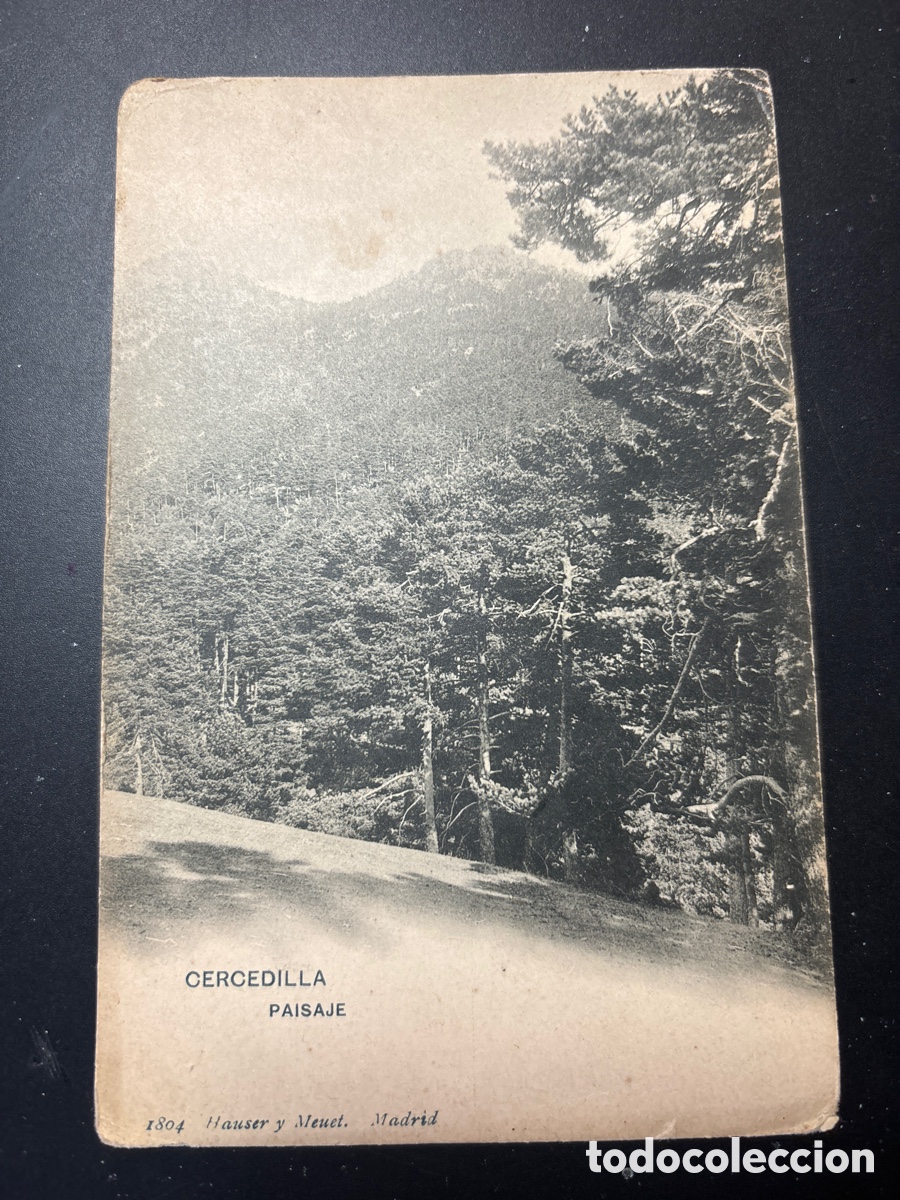 Postales: Antigua postal. Cercedilla. - Foto 1