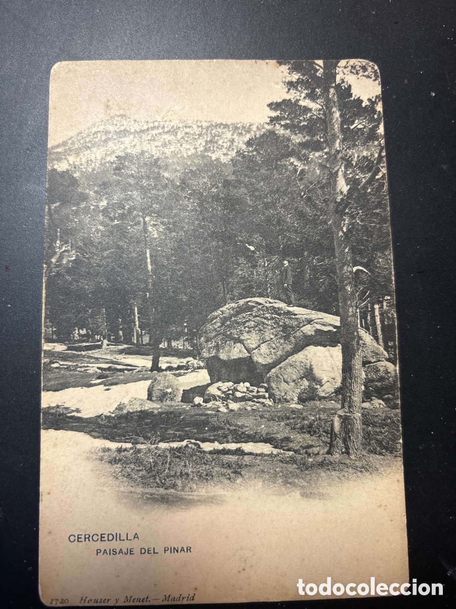 Postales: Antigua postal. Cercedilla. - Foto 1