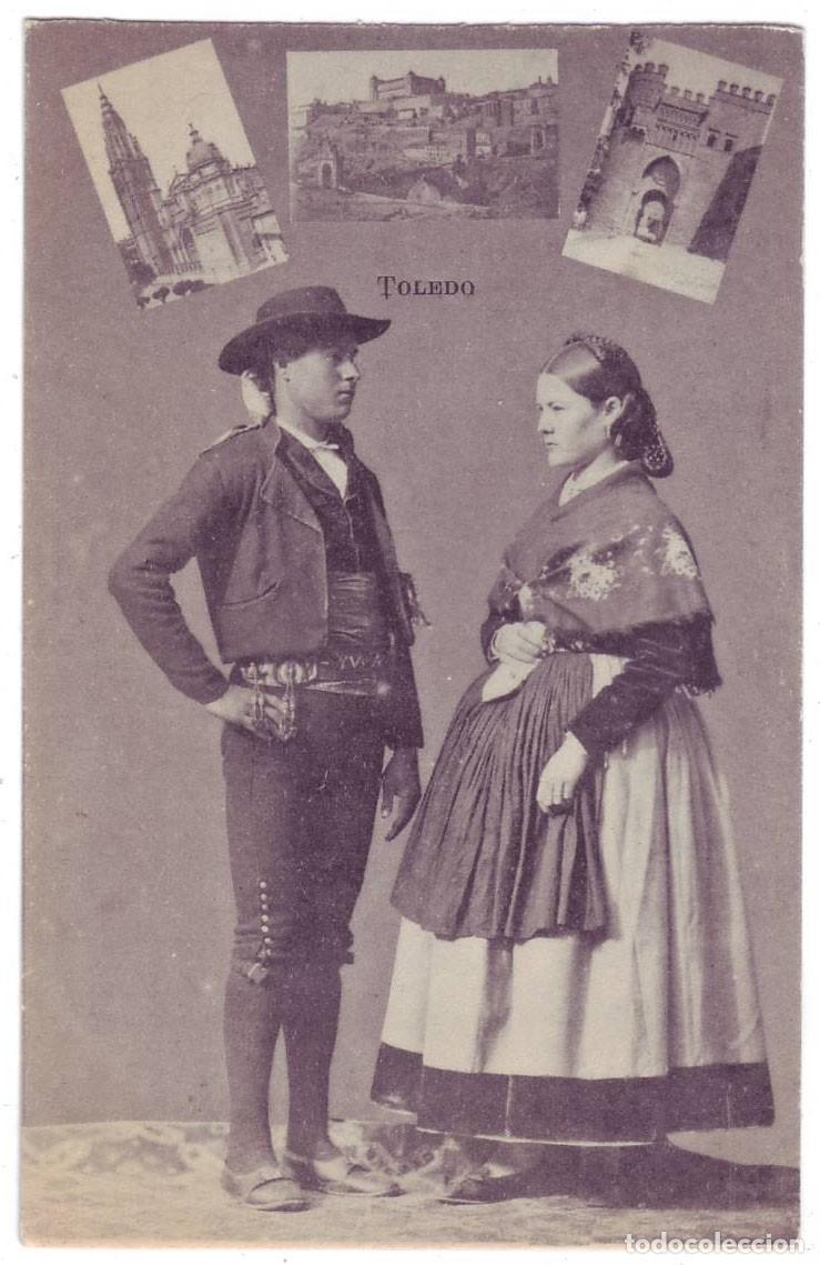 Postales: Toledo: Tipos regionales y vistas de la ciudad. Fot. Lacoste. No circulada (Años 10)