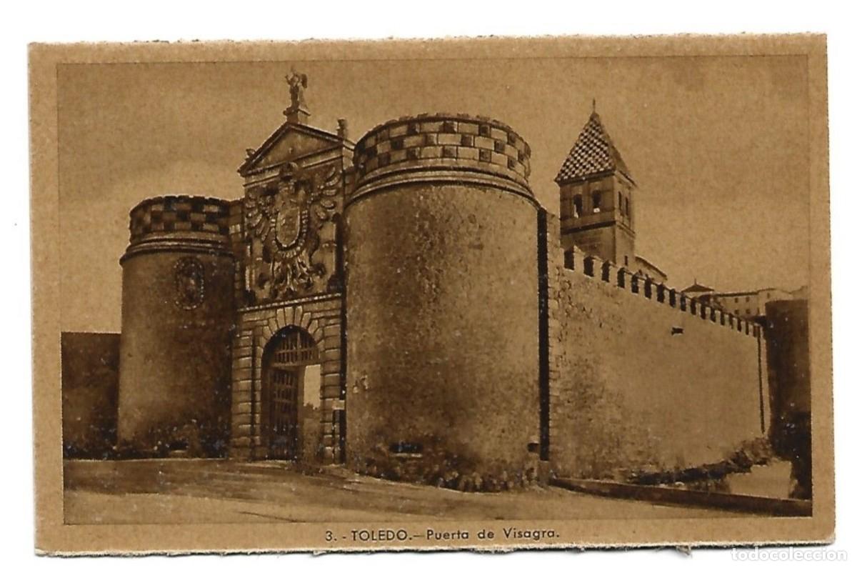 Postales: PUERTA DE VISAGRA.- TOLEDO - Foto 1