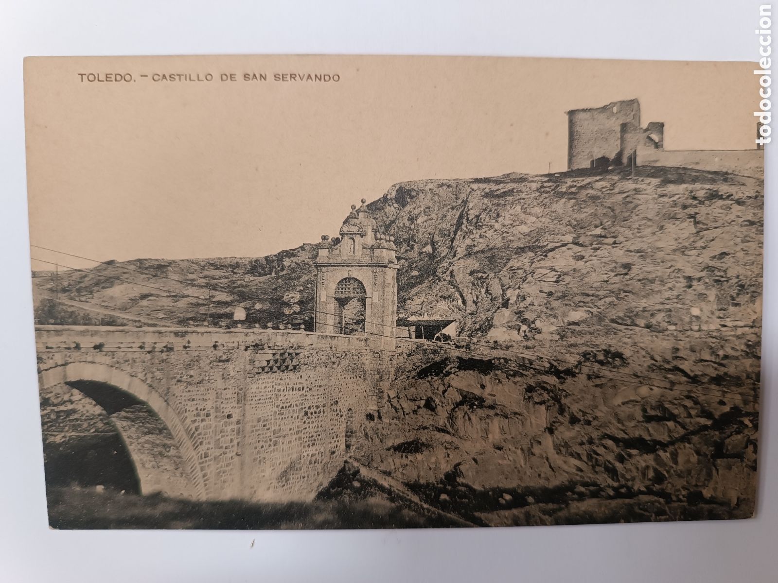Postales: TOLEDO. CASTILLO DE SAN SERVANDO - Foto 1