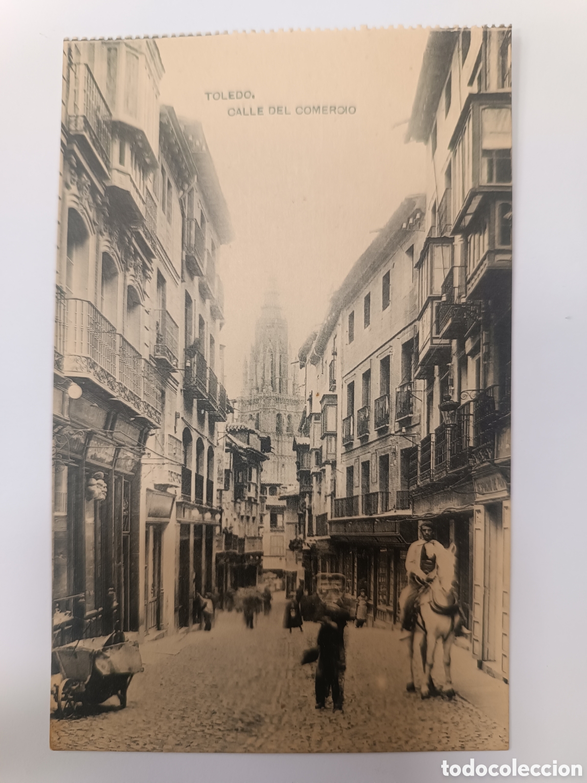 Postales: TOLEDO. CALLE DEL COMERCIO - Foto 1