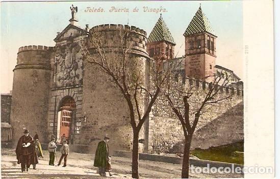 Postales: Toledo.- Puerta de Visagra - Foto 1