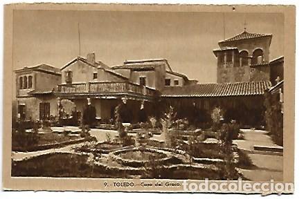 Postales: CASA DEL GRECO.- TOLEDO - Foto 1