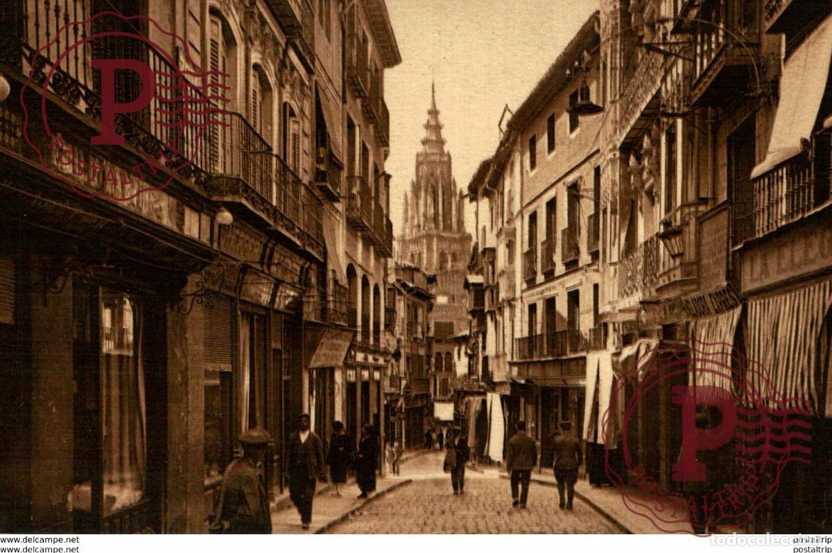 Postales: TOLEDO. CALLE DEL COMERCIO - Foto 1