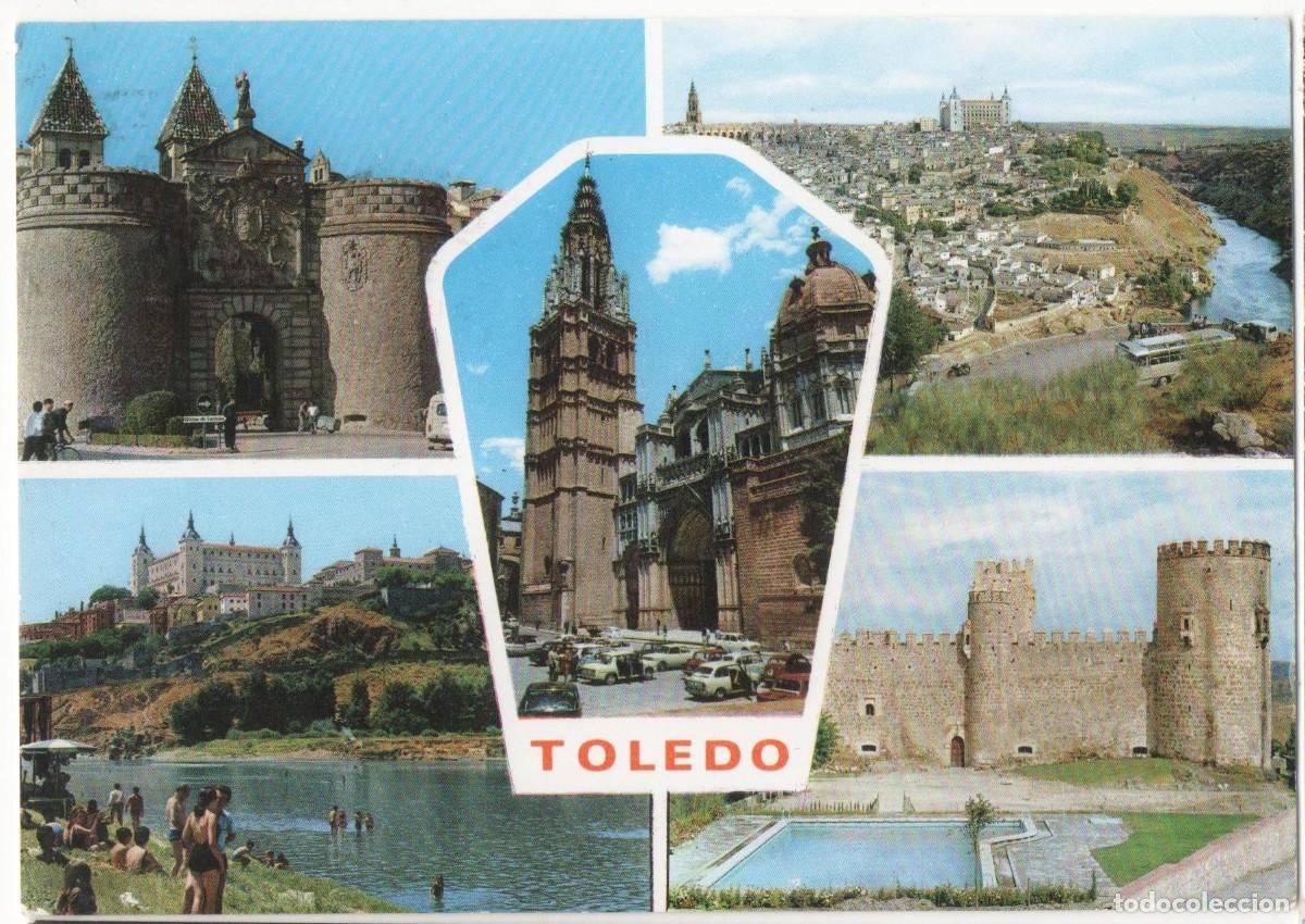 Postales: Toledo-Multivista-circulada- - Foto 1