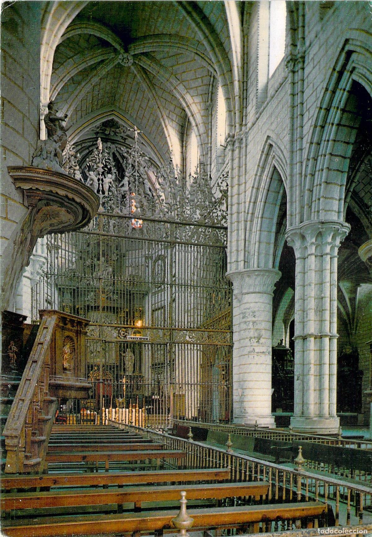 Postales: Tarjeta Postal Catedral de Cuenca Nave Central Interior