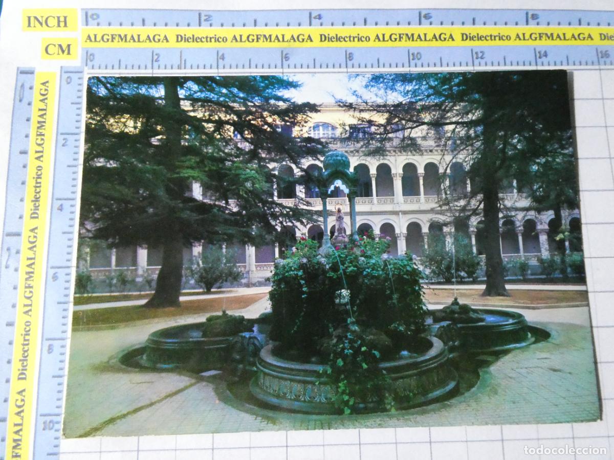Postales: POSTAL DE GUADALAJARA. A&Ntilde;O 1970. CASA COLEGIO DE LAS RRMM ADORATRICES PATIO CENTRAL 3 FERRANDIZ 2565