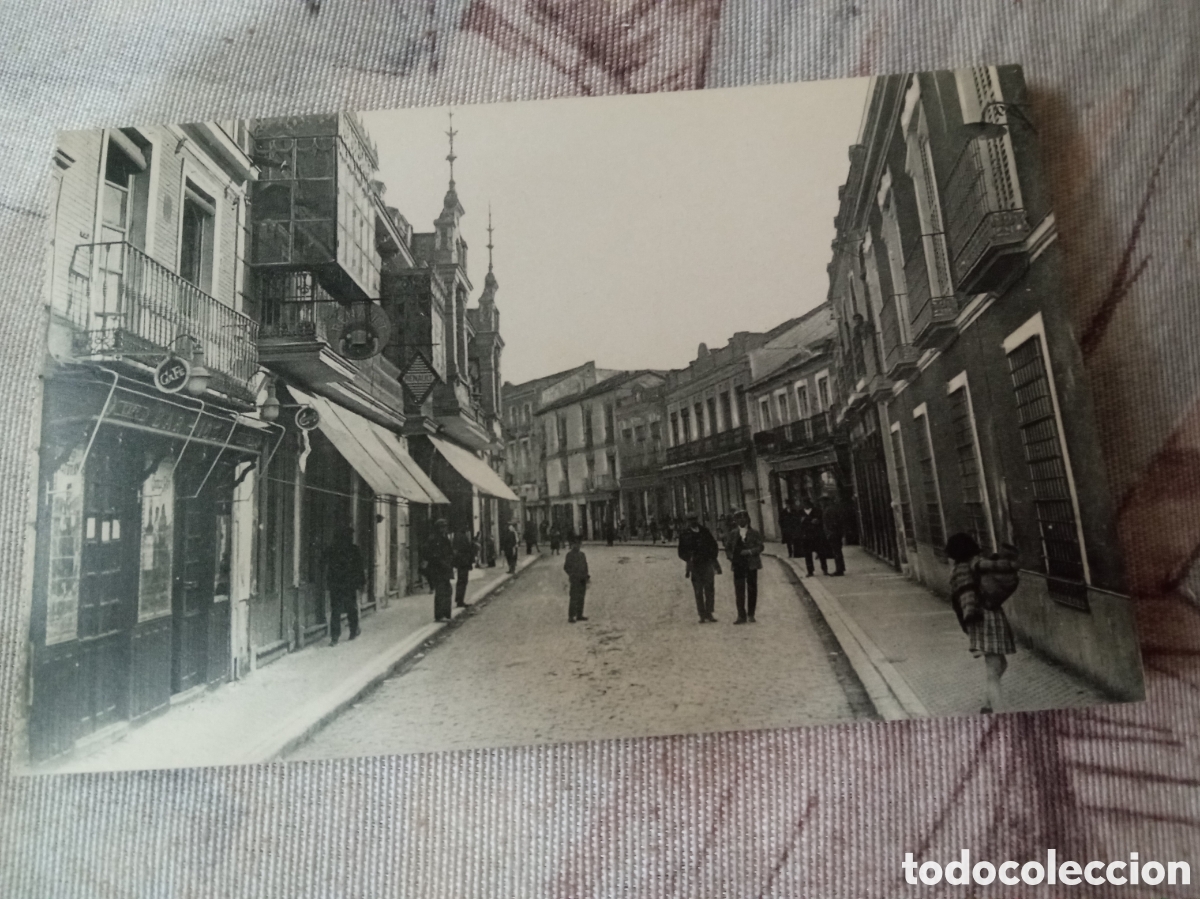 Postales: Antigua postal fotogr&aacute;fica, Ciudad Real, Calle del General Aguilera, Foto Roisin