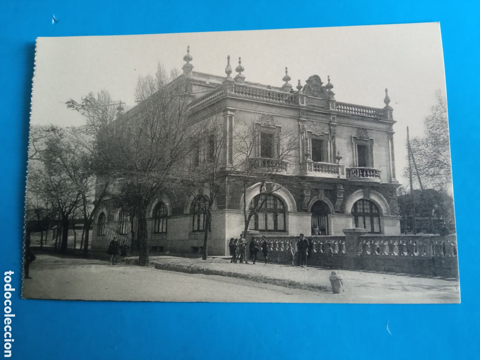 Postales: Antigua postal fotogr&aacute;fica, Ciudad Real, Colegio de Huerfanos de los ferroviarios, Foto Roisin