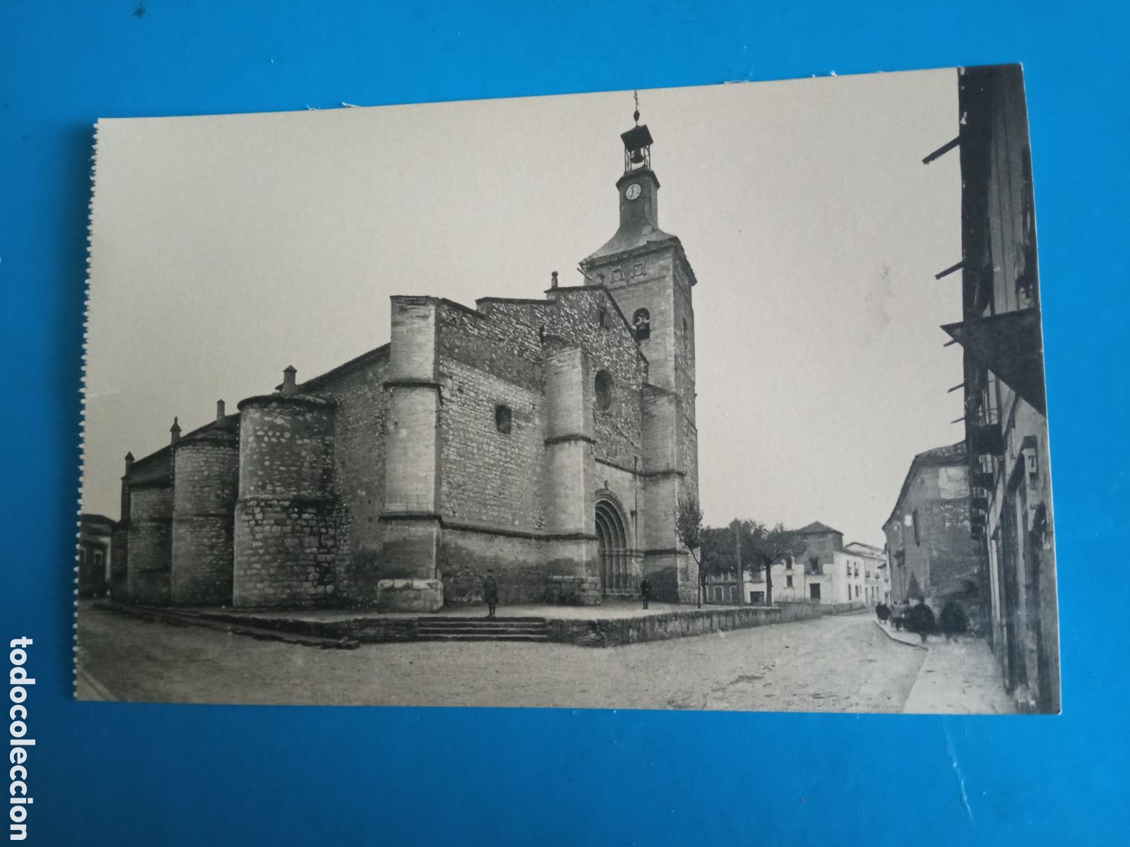 Postales: Antigua postal fotogr&aacute;fica, Ciudad Real, Iglesia de San Pedro, Foto Roisin