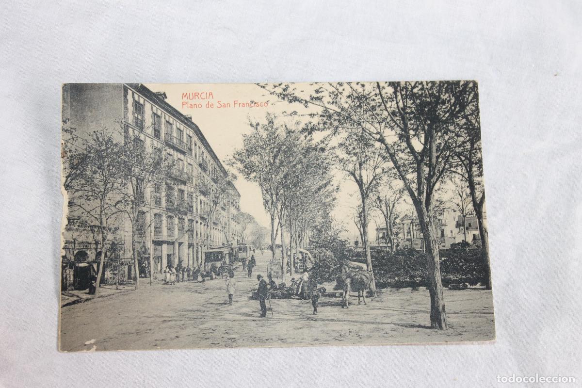 Postales: MURCIA PLANO DE SAN FRANCISCO FOTOTIPIA THOMAS