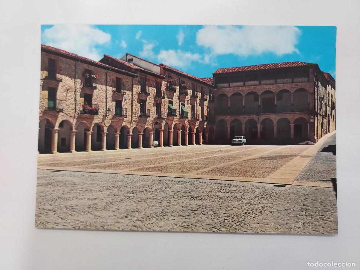Cartes Postales: POSTAL SIG&Uuml;ENZA PLAZA MAYOR. 1970. SIN CIRCULAR. GUADALAJARA (SIN ANTENAS EN TEJADOS)