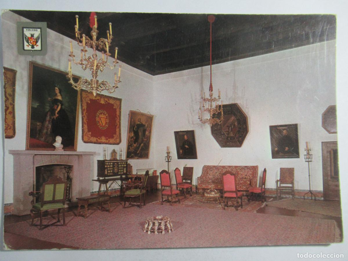 Postales: Toledo - Museo de Tavera. Sal&oacute;n de la Duquesa - S/C
