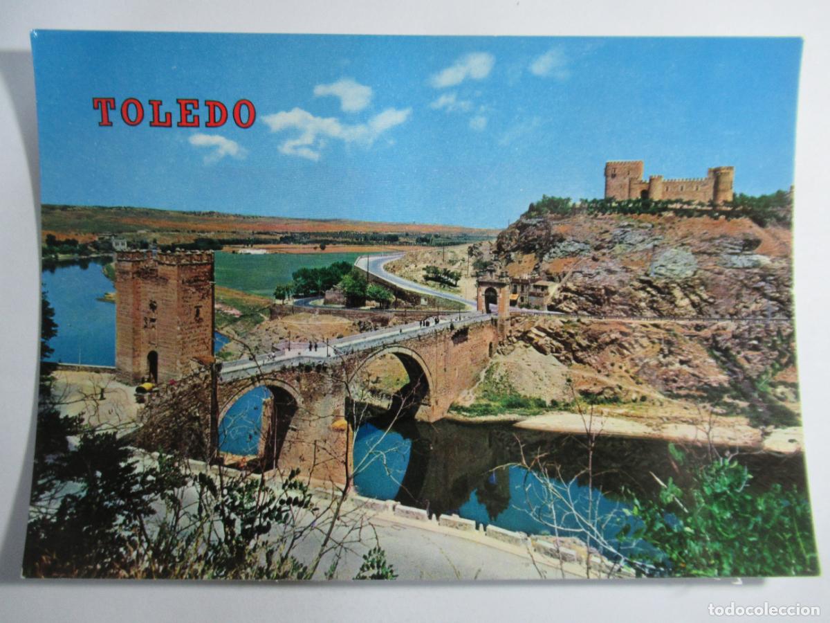 Postales: Toledo - Puente Alc&aacute;ntara y Castillo San Fernando - S/C