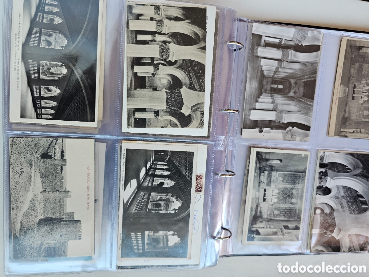 Postales: Fant&aacute;stica colecci&oacute;n de 309 postales de Toledo 286 en blanco y negro sin repetir
