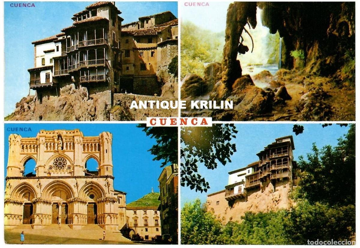 Postales: CUENCA N&ordm; 496 VARIAS VISTAS / EDICIONES PARIS / SIN FRANQUEAR