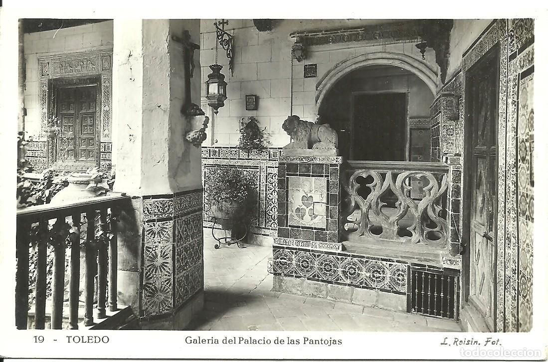 Postales: Toledo - Galeria del Palacio de las Pantojas - Ed. L. Roisin