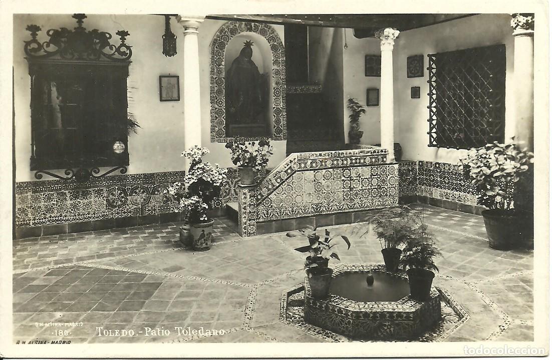 Postales: Toledo - Patio Toledano - Ed. Margara