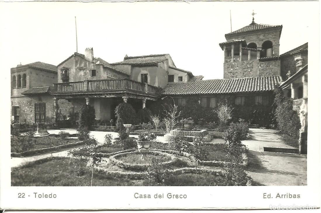 Postales: Toledo - Casa del Greco - Ed. Arribas