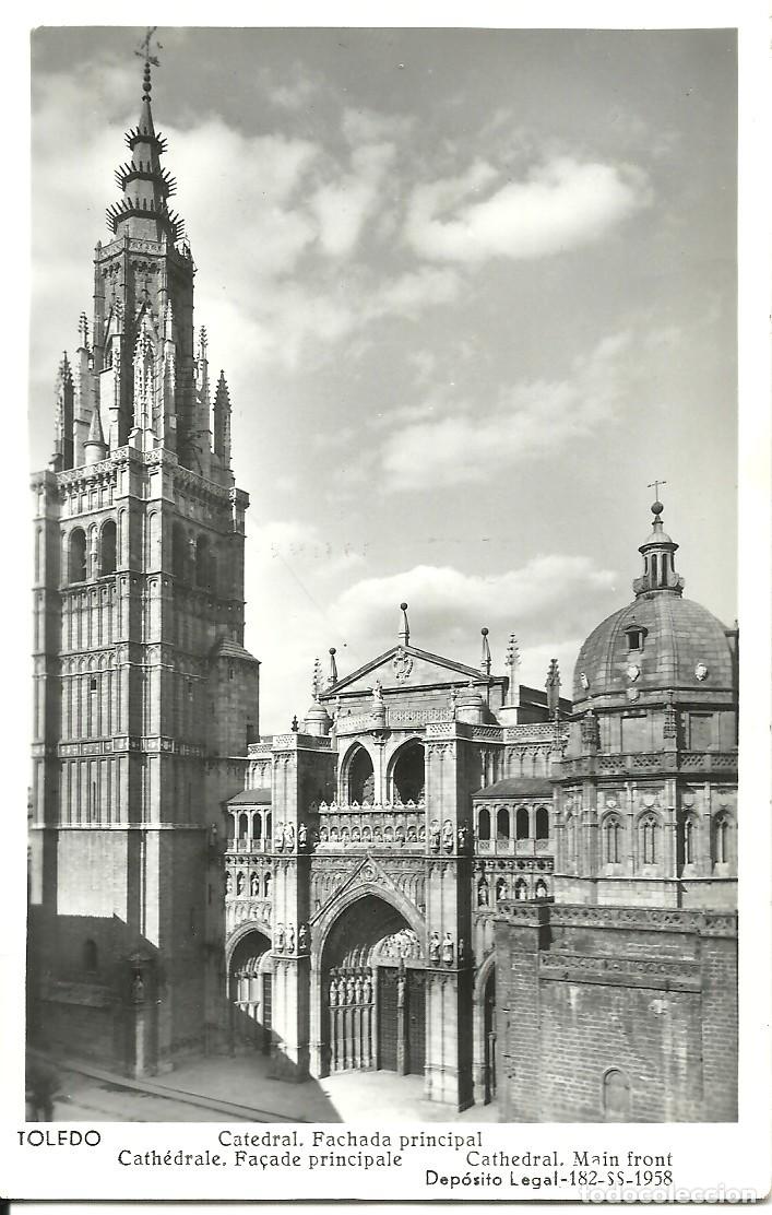 Postales: Toledo - Catedral - Fachada Principal - Ed. Manipel