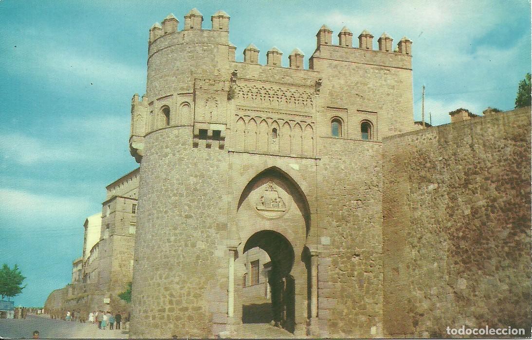 Postales: Toledo - Puerta del Sol - Ed. Manipel