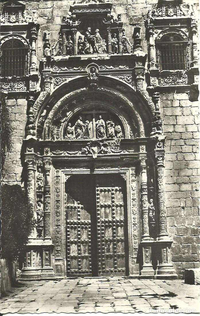 Postales: Toledo - Portada de Santa Cruz - Ed. Heliotipia Artistica