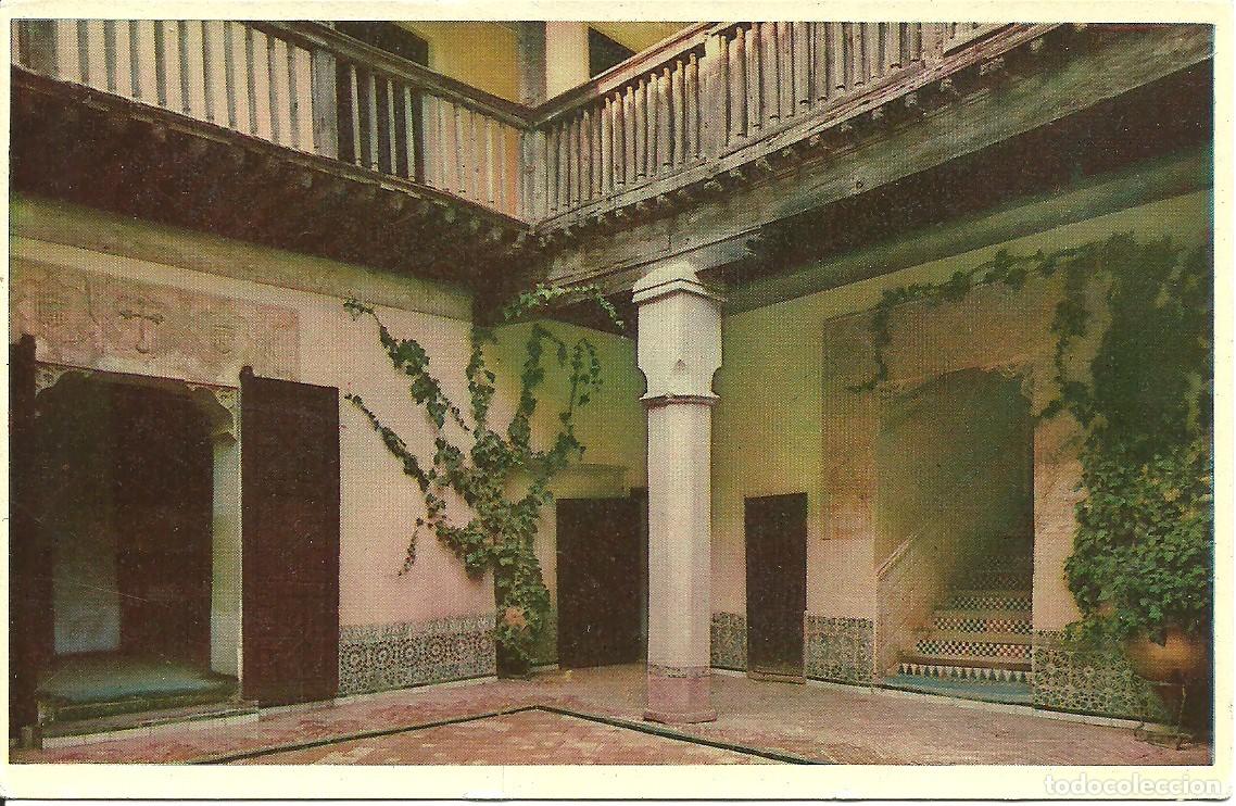 Postales: Toledo - Casa del Greco - Patio - Ed. Heliotipia Artistica