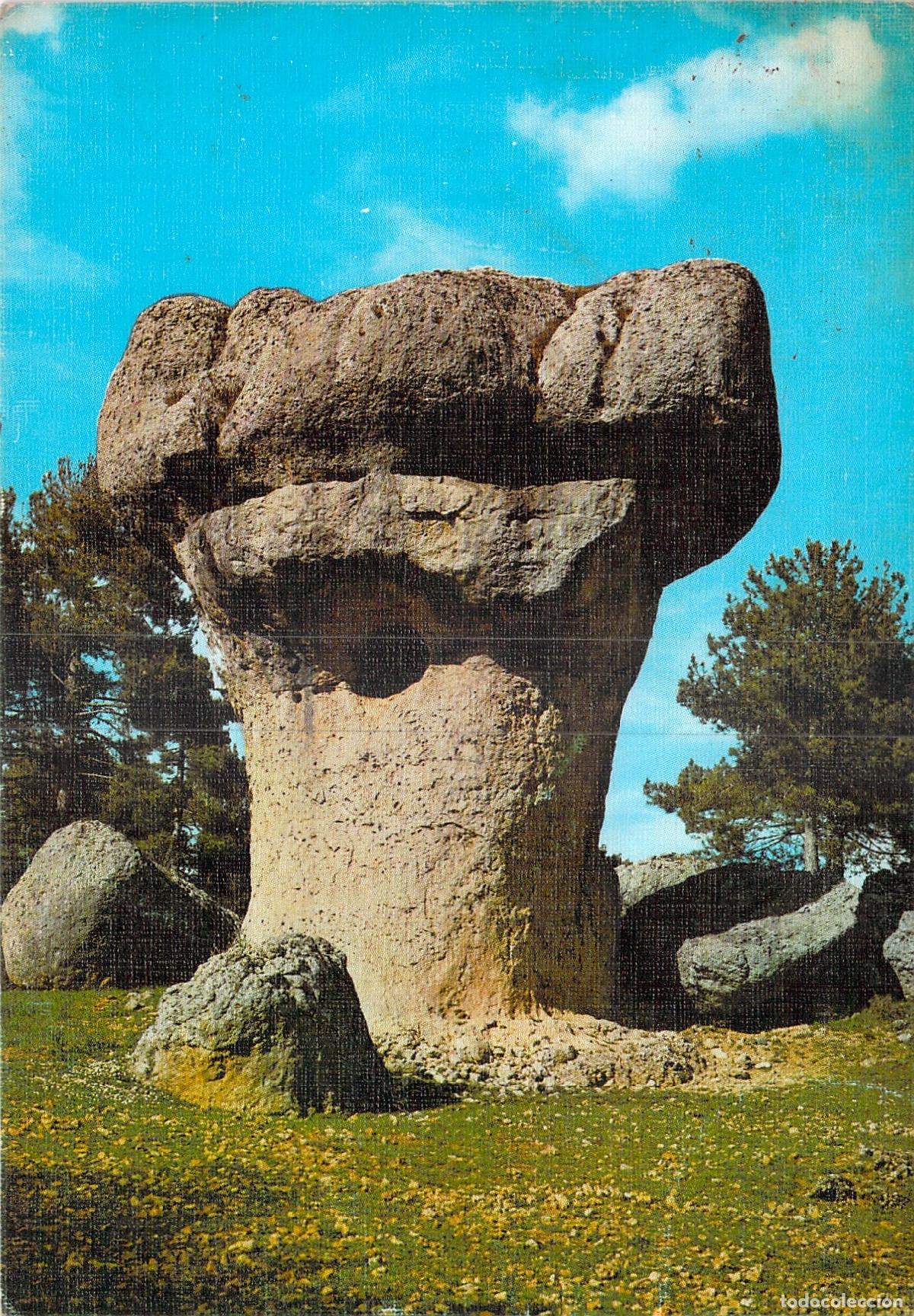 Postales: Postal Ciudad Encantada, Cuenca - Formaci&oacute;n Geol&oacute;gica La Seta