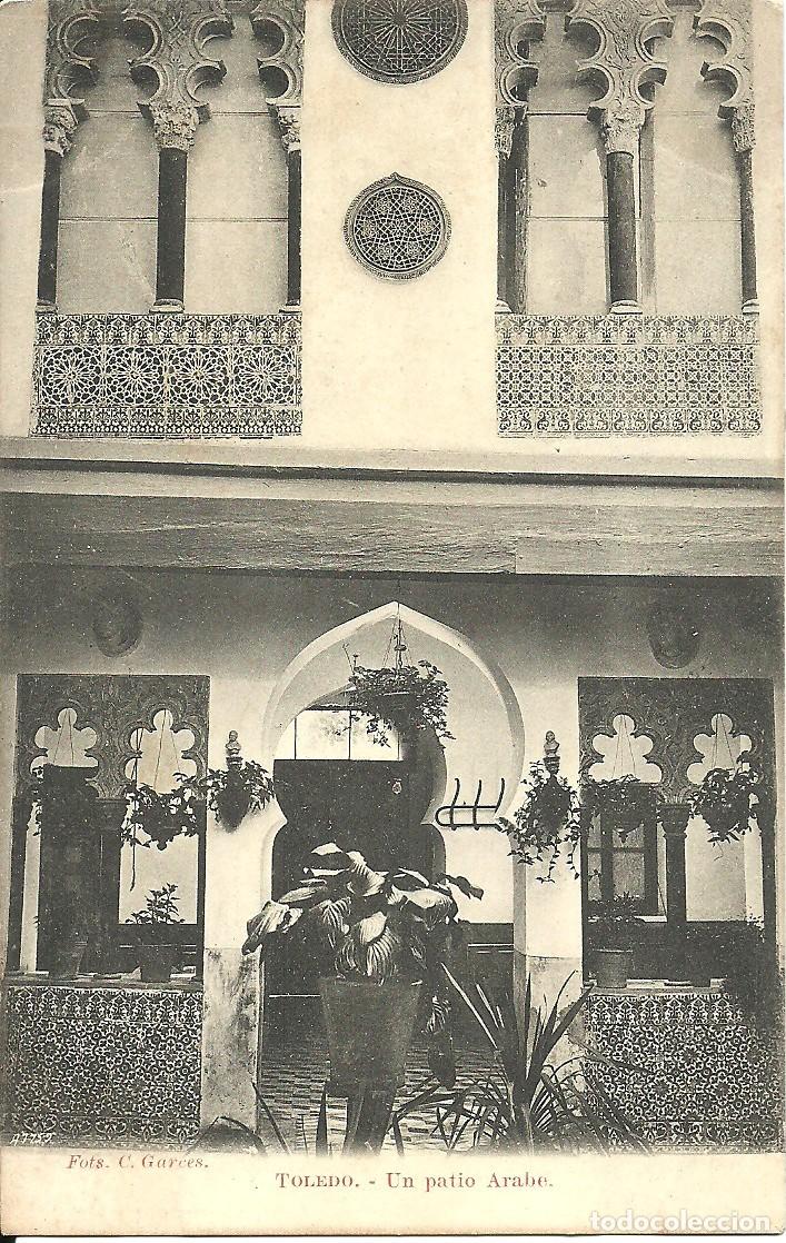 Postales: Toledo - Un Patio Arabe - Ed. C. Garc&eacute;s