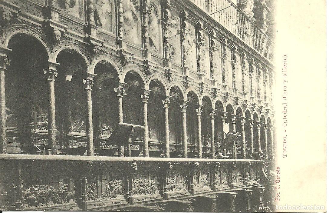 Postales: Toledo - Catedral - Coro y Silleria - Ed. C. Garces