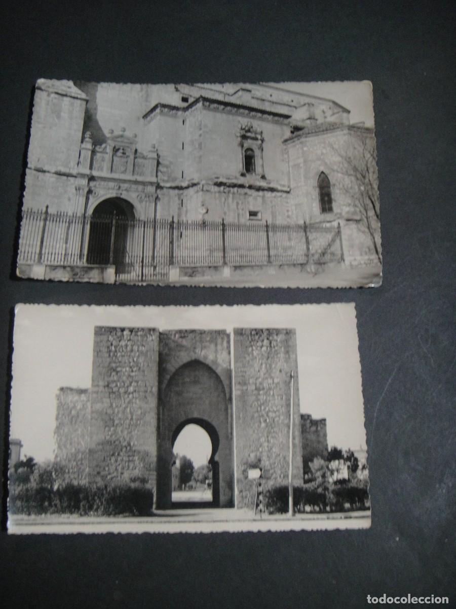 Postales: ciudad real , dos postales , ediciones thomas - circuladas