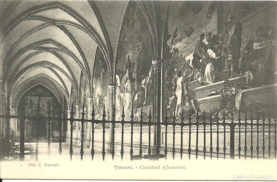 Postales: Toledo - Catedral - Claustro - Ed. C. Garces