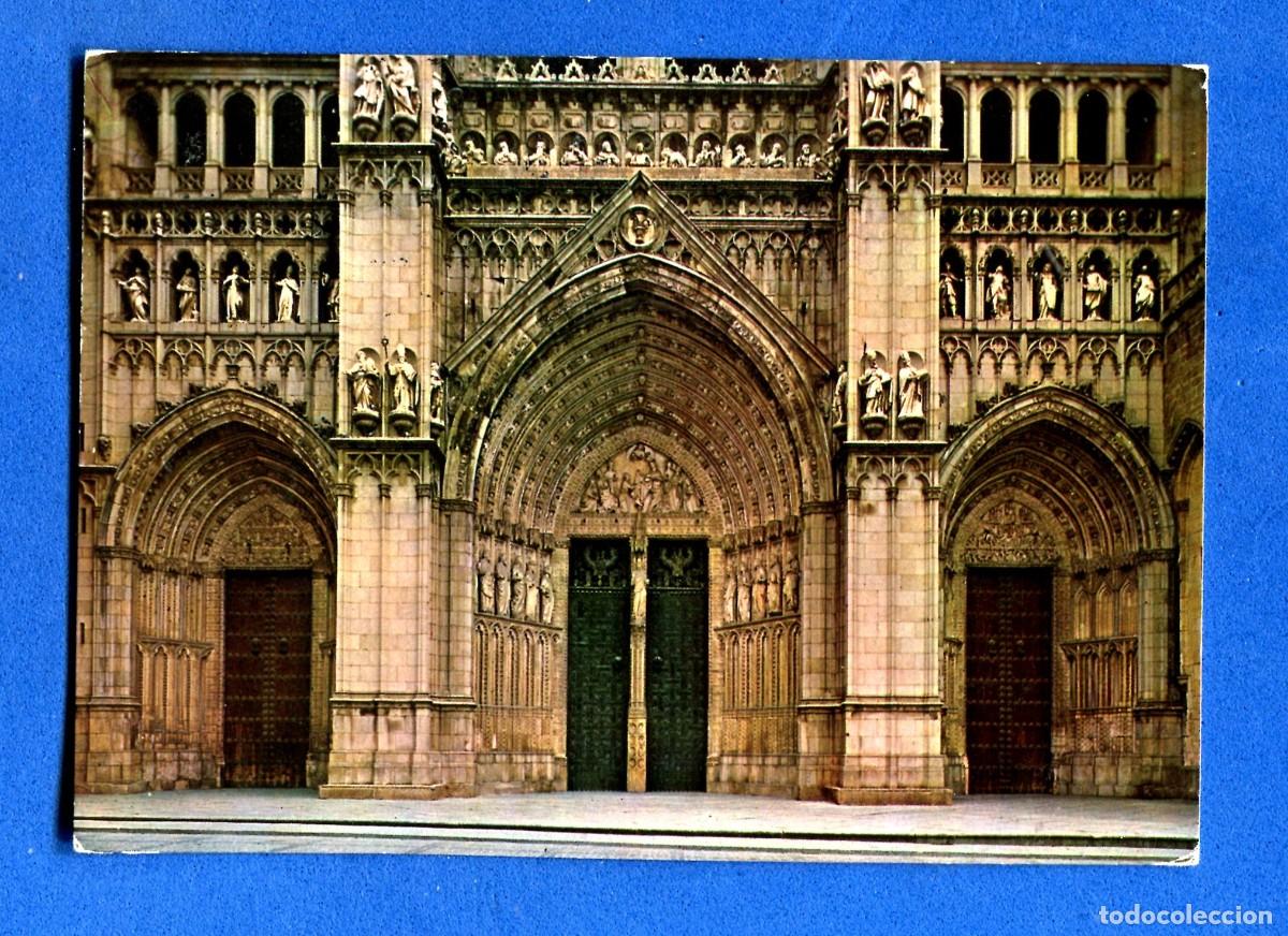 Postales: POSTAL CIRCULADA TOLEDO 14 CATEDRAL EDITA ARRIBAS